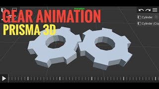 Gear Animation | Prisma 3D | M Animations