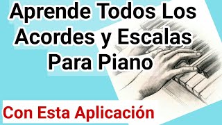 Aprende Todos Los Acordes y Escalas PARA PIANO con Esta APLICACIÓN screenshot 1