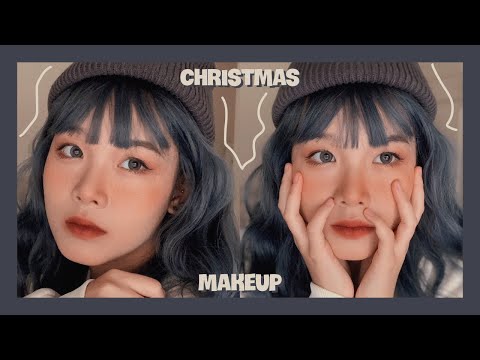 CHRISTMAS MAKEUP LOOK | Trang điểm đón Noel ở nhà ^^