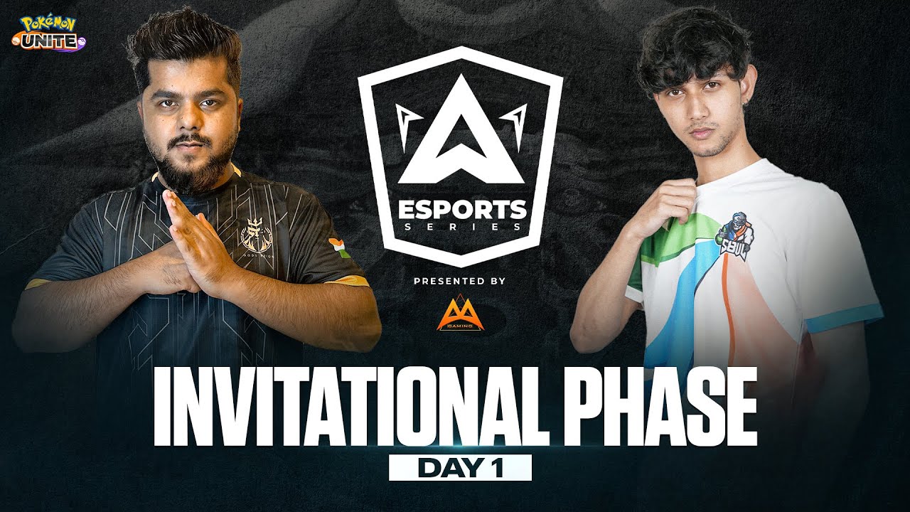 AAA ESPORTS SERIES | INVITED PHASE DAY 1 | POKEMON UNITE | AA GAMING | S8UL, MG, TR, GODS,FS, HH,RNT