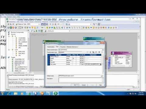 Unconnected Stored Procedure Transformation in Informatica