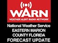 EASTERN MARION COUNTY FLORIDA FORECAST - UPDATE