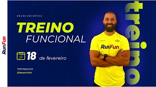 Treino Funcional - Professor Alessandro - 18/02/2026 -  RunFun Assessoria Esportiva
