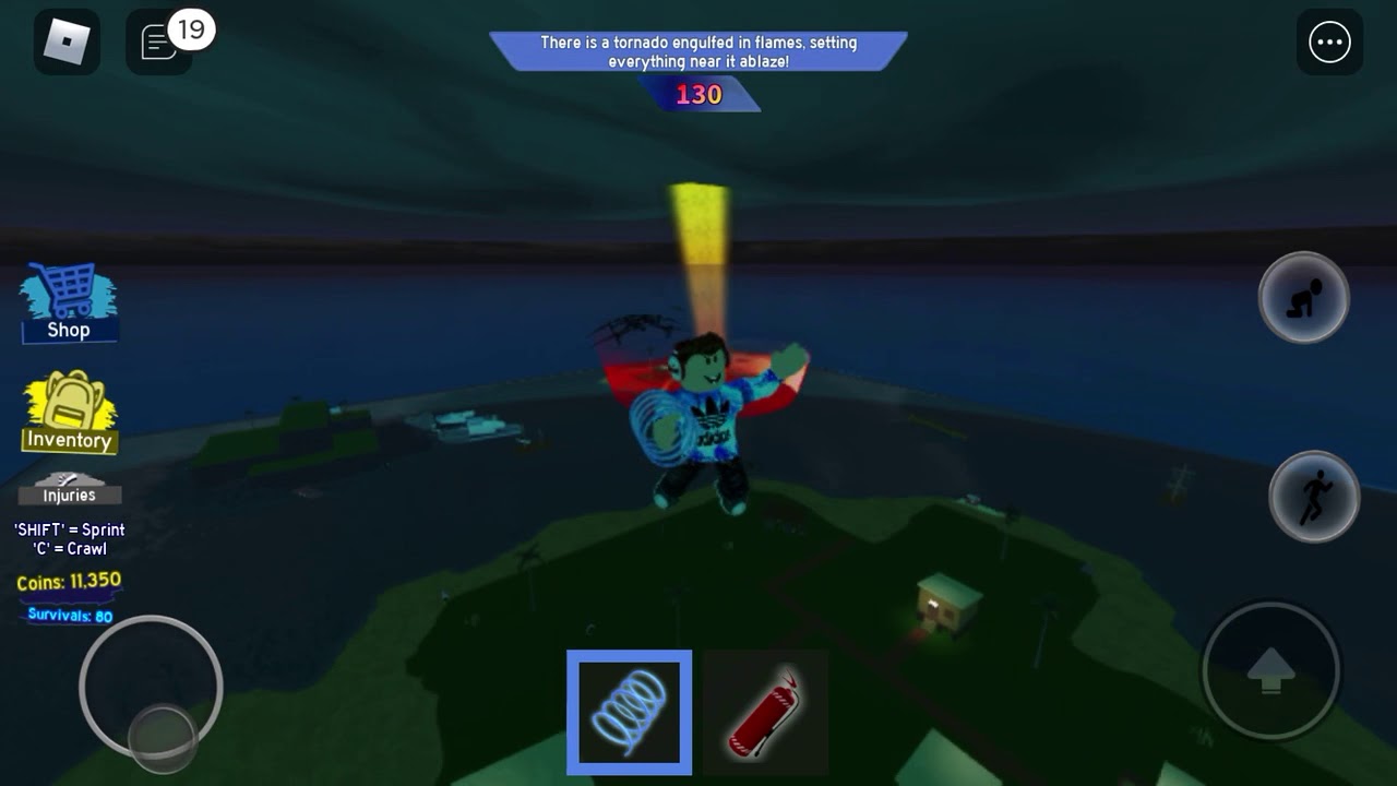 Roblox Mobile Tornado Alley Ultimate Infernado Gameplay Youtube - double ef5 roblox tornado alley survival todays