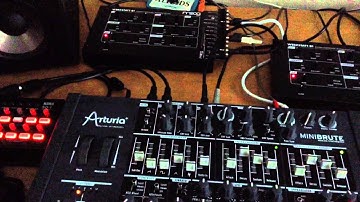 Werkstatt , Minibrute , Microbrute ,2