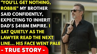 Full My Brother Thought I'd Get NOTHING From Dad's $418M Will — Lawyer: You Inherit Everything; He Gets.. Guide