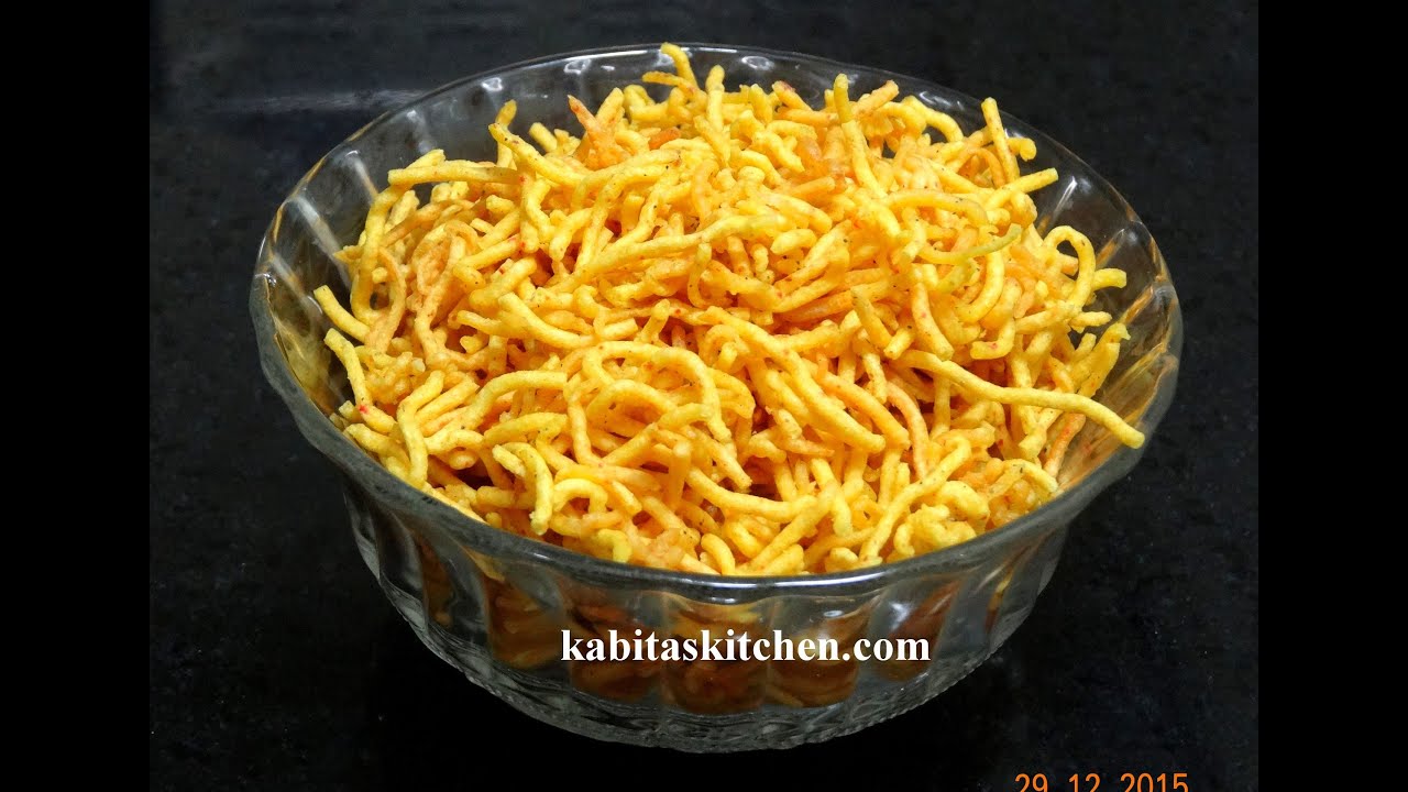 Aloo Bhujiya Recipe-Potato Sev-Aloo Bhujiya Sev Recipe-Indian Tea time Snacks Recipe | Kabita Singh | Kabita