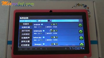 Q88 Allwinner A13 4GB DDR3 512MB 7inch Capacity Touch Screen Android 4.0 Camera Tablet PC- Pink