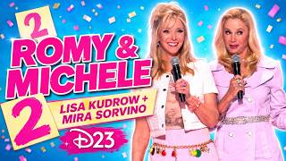 Lisa Kudrow and Mira Sorvino Bring Back Romy and Michele 2 to D23 ScreenSlam