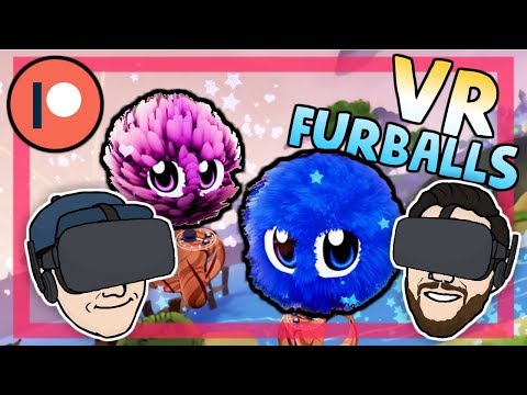 VR FURBALL MINIGAMES | Letu0027s Play VR Furballs: Demolition | Thumb Wars | Oculus Multiplayer Gameplay
