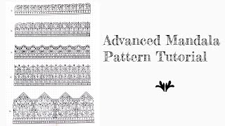 Mandala Patterns Tutorial For Intermediate And Beginners ||