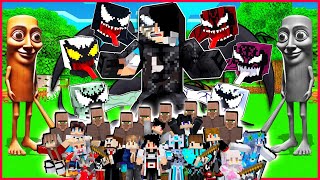 100 DAYS OF ADOPTION TO BE VENOM CARNAGE OVER POWER MINECRAFT FULL EPISODE AGAINST TUNGTUNG SAHUR