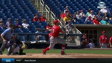 CIN@MIL: Duvall blasts a two-run homer to left field