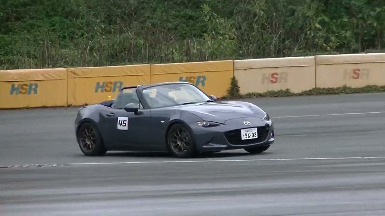 HSR九州ドリームコース２０２５年１０月５日JAF九州ジムカーナ選手権第９戦PN１久保田恵選手１本目（１：３７：６２１）