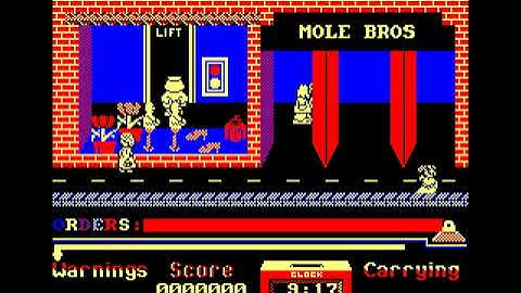 Amstrad CPC Super Sleuth Grumpy Gumphrey