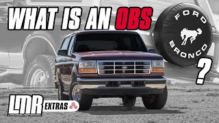 What is a 19921996 OBS Ford Bronco? | History & Specs