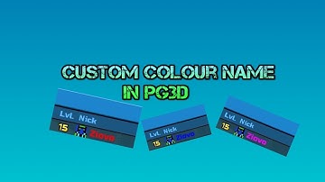 How to change the colour of your name in Pixel Gun 3D