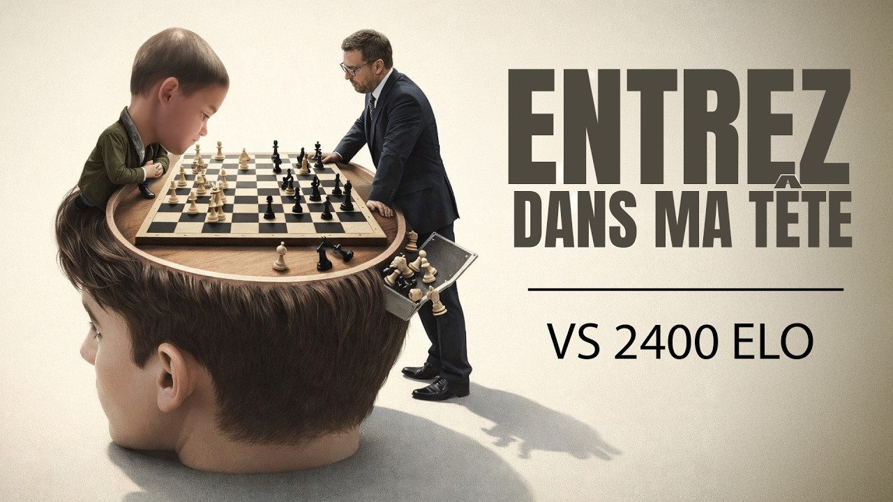 Entrez dans ma tête pour affronter un 2400 Elo !!!💪😜
