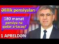 Əlillik Pensiyalarına Yeni Artım Gözlənilir – 180 Manatlıq Pensiya Nə Qədər Olacaq?