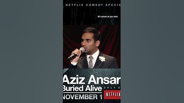 Stand up clip of Aziz ansari on Netflix| Subscribe for comedy content