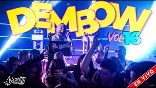 DEMBOW MIX VOL 16 🍑 LOS DEMBOW MAS PEGADO AHORA MISMO 🔥 MEZCLADO POR DJ ADONI