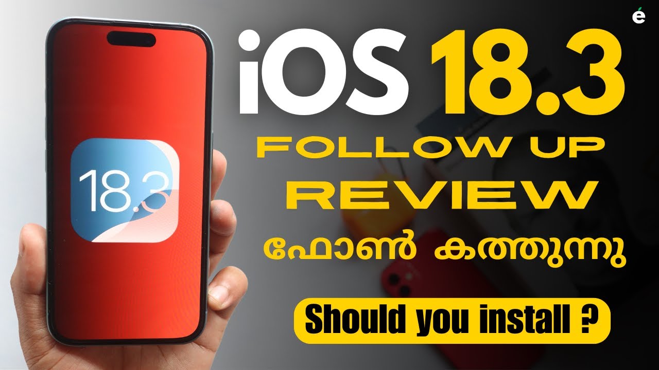 iOS 18.3 Follow Up Review | Heating issue, Photo App bug, Battery, App ...