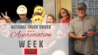 2019 National Truck Driver Appreciation Week (NTDAW) - We Are Family tribute