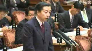 20110304参議院予算委員会 小坂憲次（自民）1 4