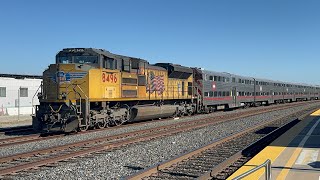 Up 8496 Gallery Car Retirement Train