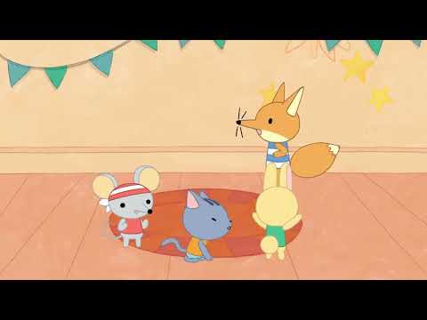 We All Fall Down   Walk Around The Circle Song   Super Simple Songs