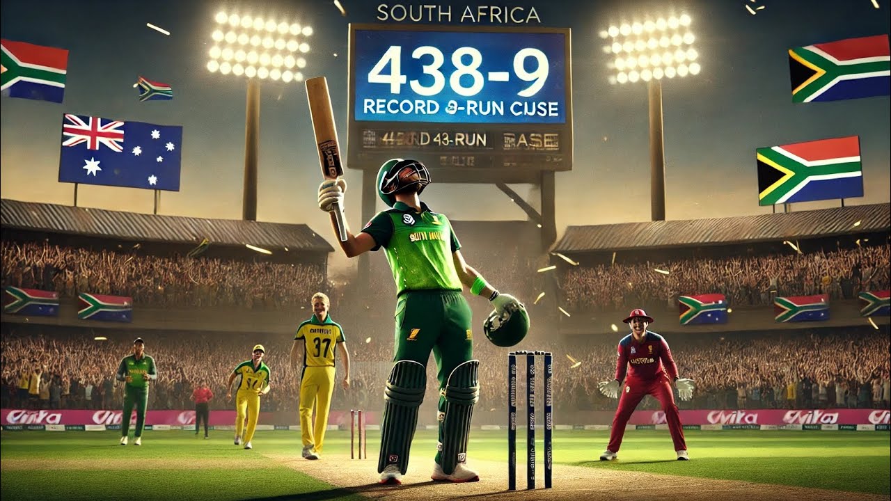 Record Run Chase!! [438/9] South Africa over Australia - YouTube