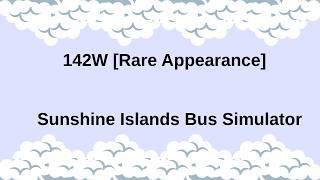 [Rare Appearance] 142W Sunshine Pier → Dove Estate