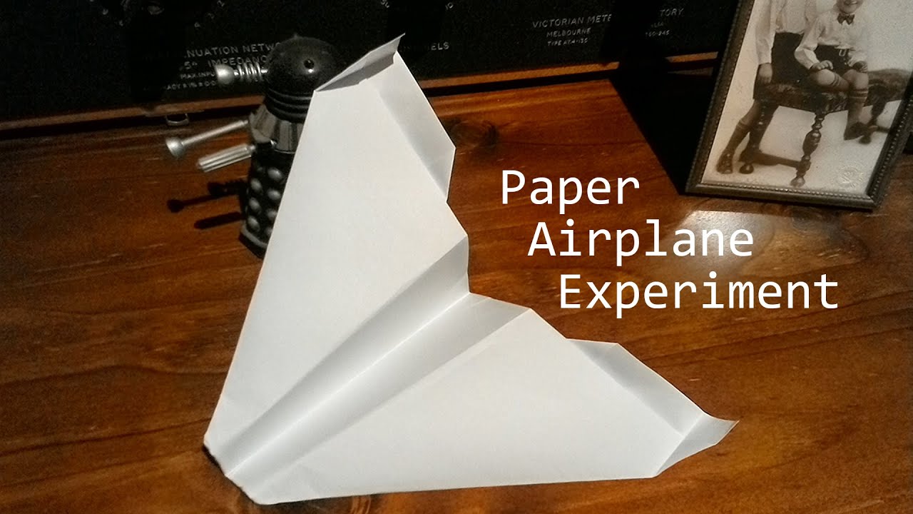 hypothesis of a paper airplane