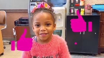 4 YEAR-OLD GETS HER NAILS DONE FOR THE FIRST TIME