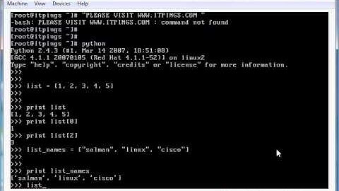 Python for Linux Admins Part II - Lists