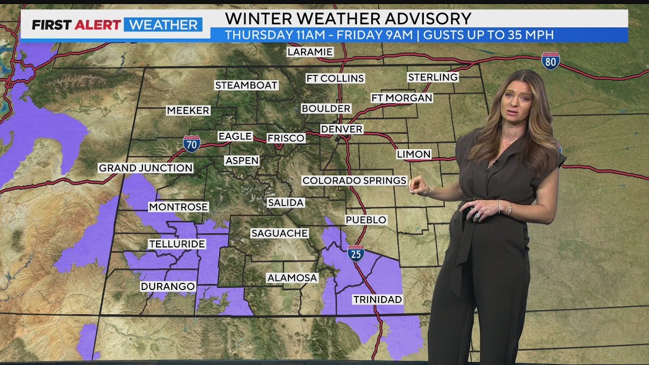 Colorado weather: One more mild day before snow moves in by Friday ...