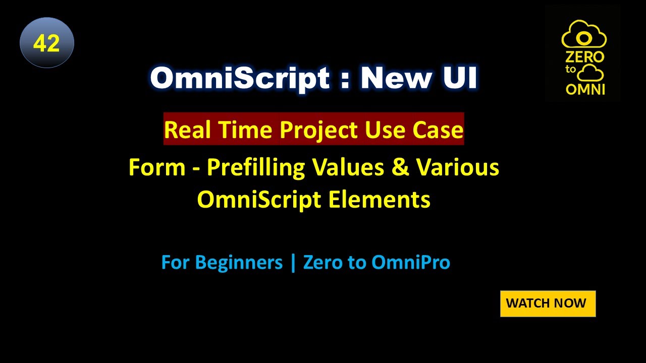 42. Часть проекта OmniScript в режиме реального времени | Форма запроса информации о продукте с п...