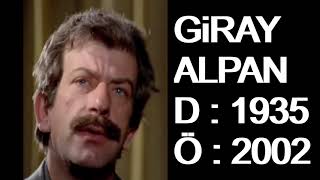 Giray Alpan Aktör Kimdir Film Filmleri