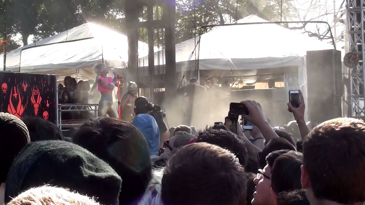 Die Antwoord - Cookie Thumper (Riot Fest Chicago 9-13-14)