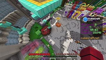 How to get to the party cage in cubecraft
