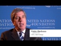 Fabio barbosa what thoughts can you share with un foundation supporters