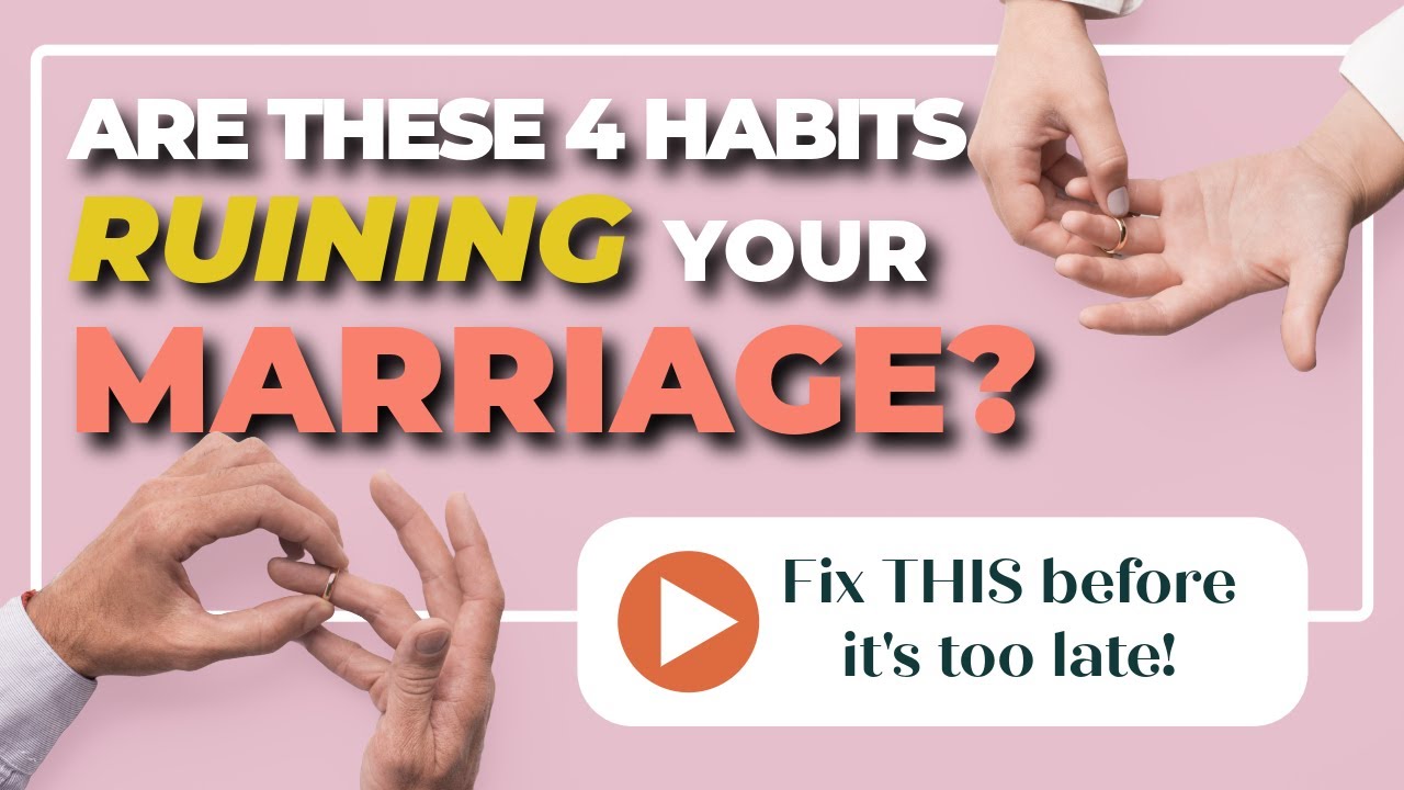 4 TOXIC Habits That Destroy Relationships (And How to Fix Them) - YouTube