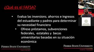 SPANISH Financial Aid Overview - Paying 4 College 2021