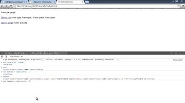 JQuery Tutorial - jquery selectors - select all before