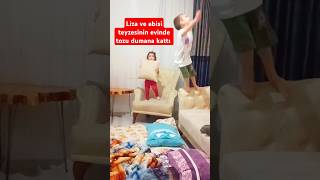 Ahmet Enes Ve Liza Teyzesinin Evinde Bakın Ne Yaptı