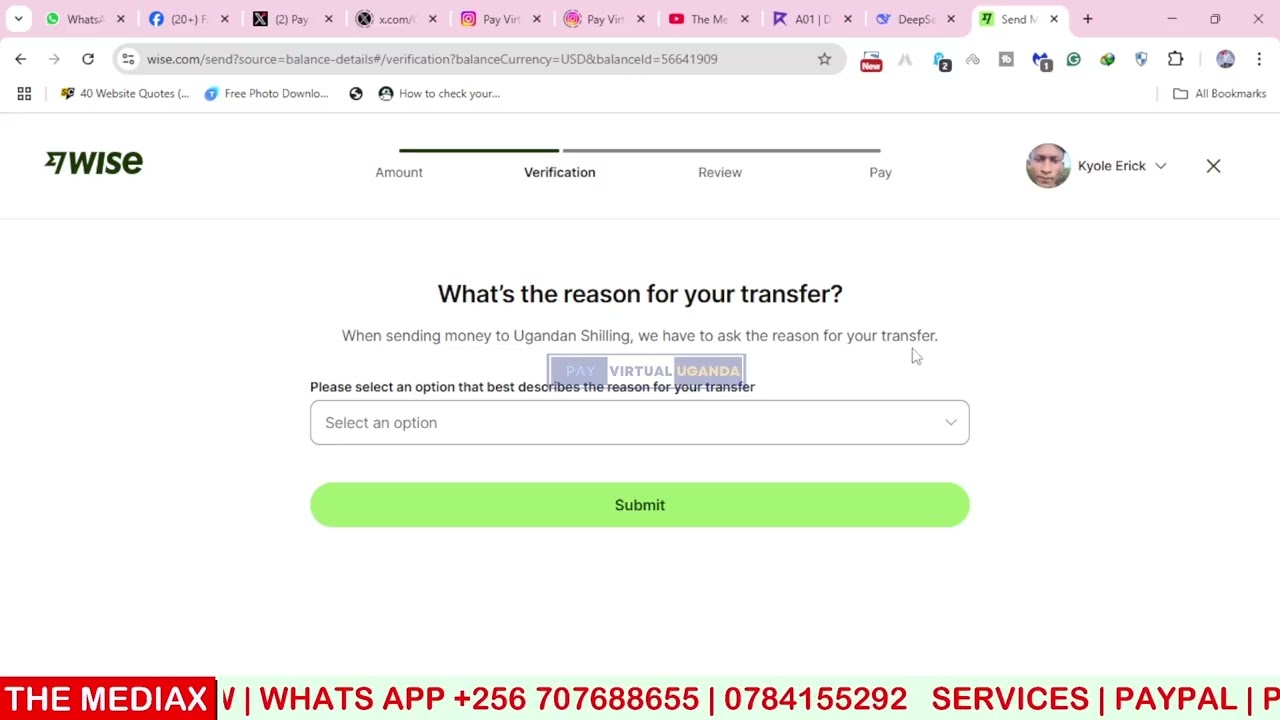 How To WITHDRAW Money From WISE In Uganda, Nigeria