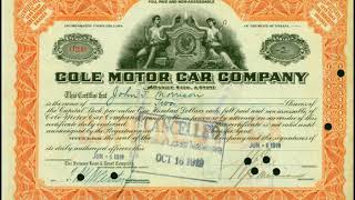 Cole Motor Car Company | Wikipedia audio article
