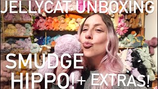 💜Jellycat Unboxing! SMUDGE HIPPO + More💜