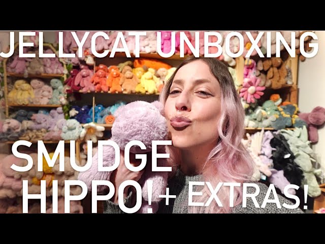  Smudge Hippo Medium カバ ヒッポぬいぐるみ Smudge Hippo
