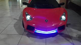 unboxing mobil aki murah | jual mobil aki lamborghini avetandor